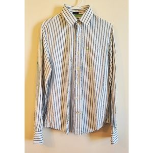 Abercrombie men's muscle fit dress shirt L